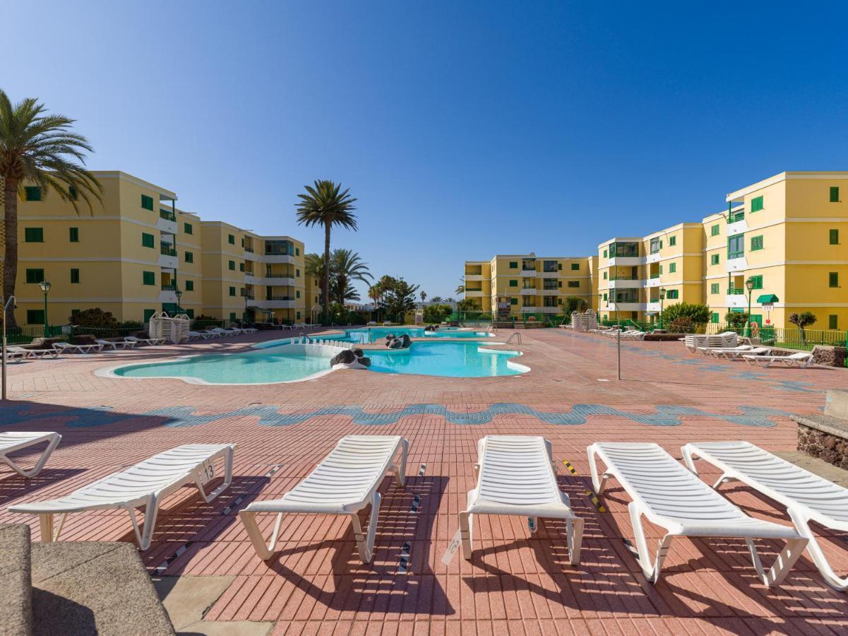 Apartamento con piscina en Maspalomas Playa del Inglés Exterior foto