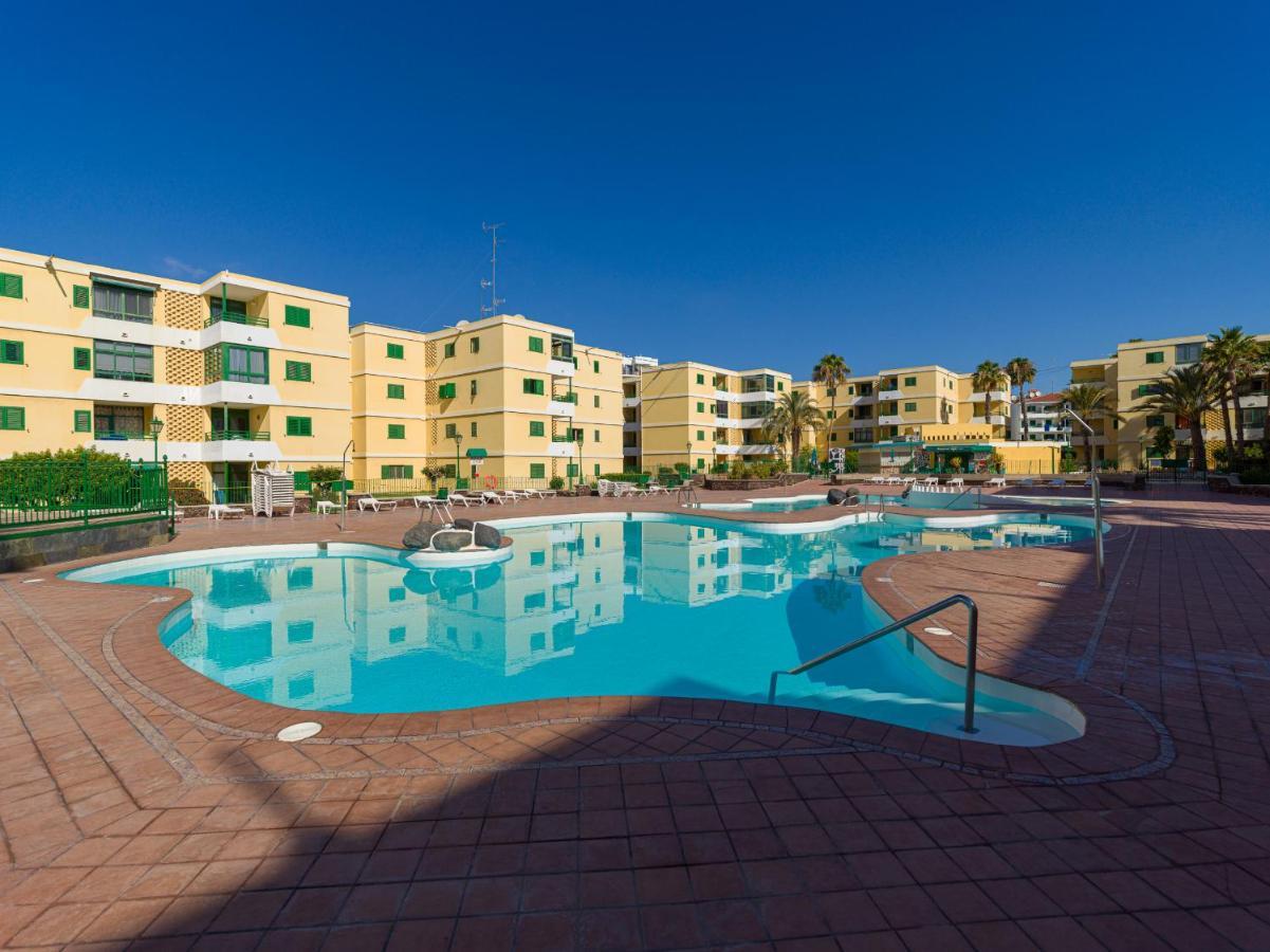 Apartamento con piscina en Maspalomas Playa del Inglés Exterior foto