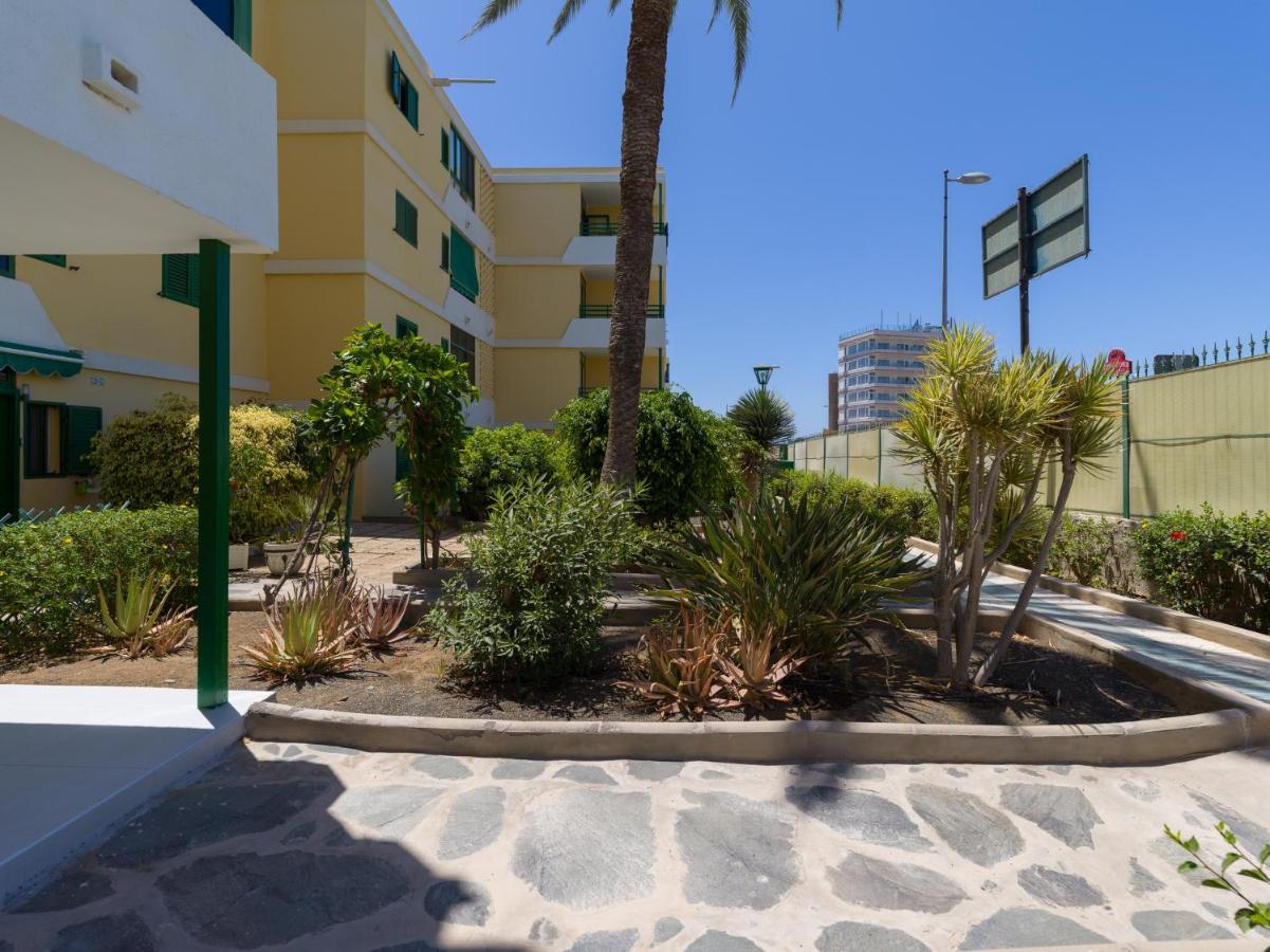 Apartamento con piscina en Maspalomas Playa del Inglés Exterior foto