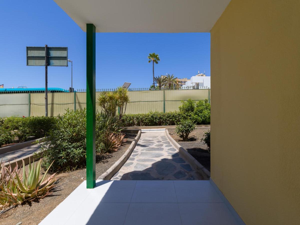 Apartamento con piscina en Maspalomas Playa del Inglés Exterior foto
